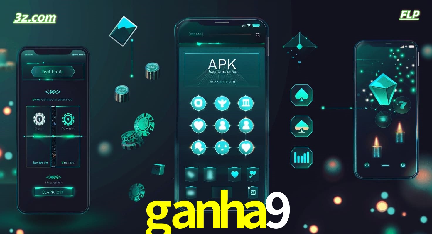 ganha9 Brasil APK app para apostas em slots, roleta e jogos online