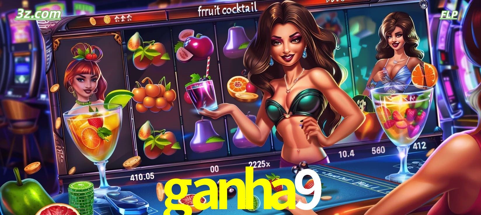 Cassino online ganha9 Brasil com slot Fruit Cocktail divertido