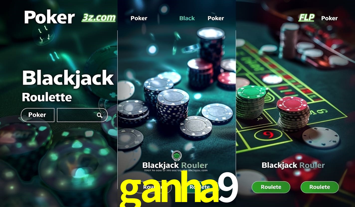 Cassino online ganha9 com Poker, Blackjack e Roleta ao vivo para jogadores do Brasil