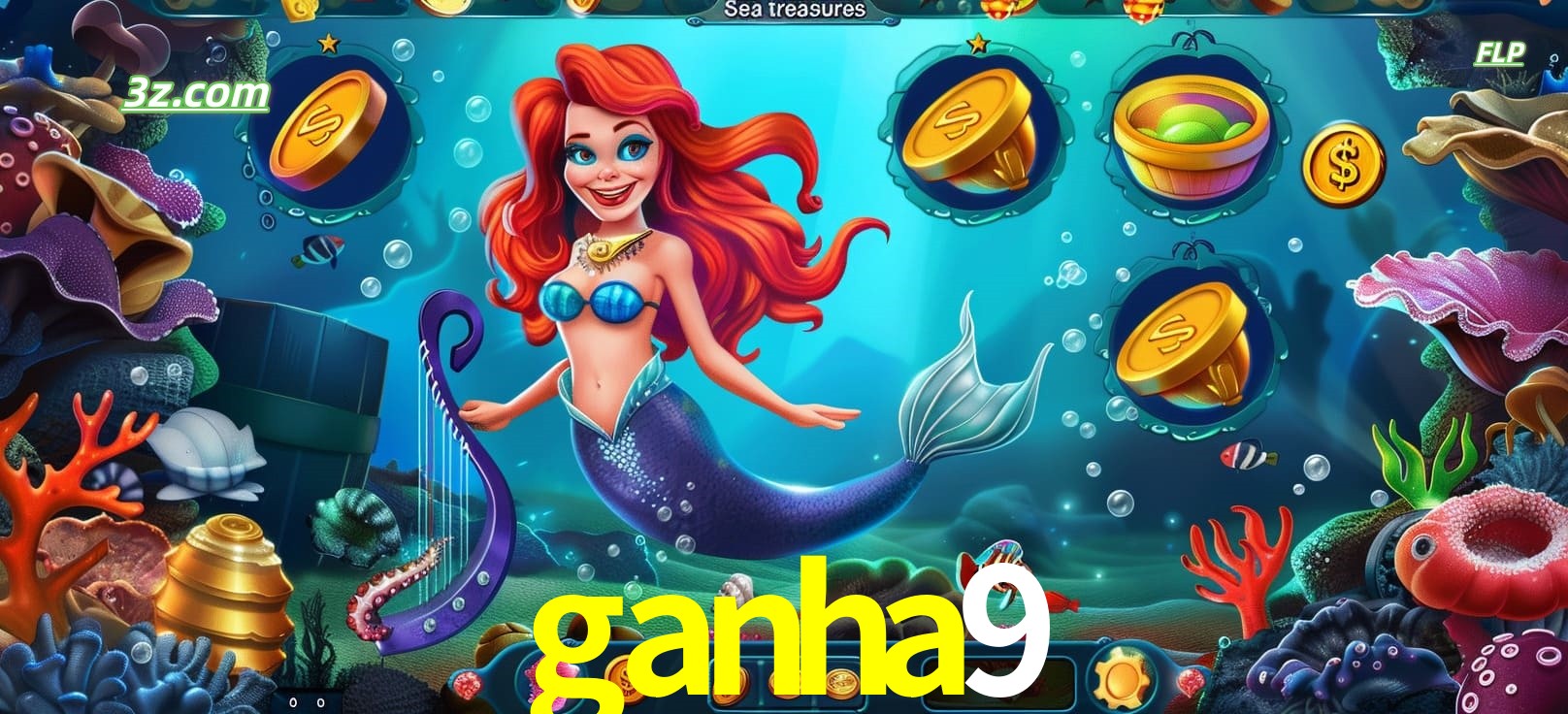 ganha9 slots Sea Treasures cassino online com prêmios