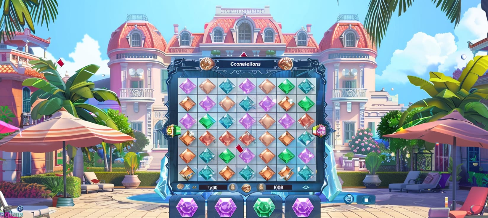 ganha9 Constellations slot game cassino online com pedras preciosas