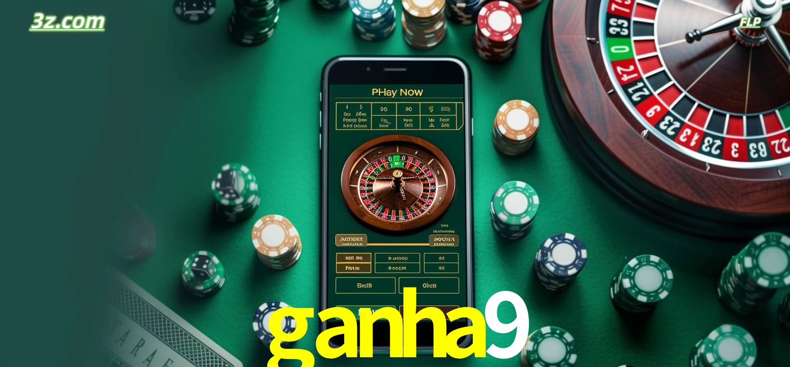 Roleta online no cassino ganha9 disponível em celular e computador